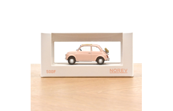 FIAT 500F *Jet-car* (1965), pastel pink