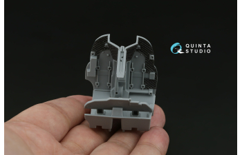 3D Декаль Стеганая обивка кабины для Ка-52/52М (Звезда/Quinta Models)