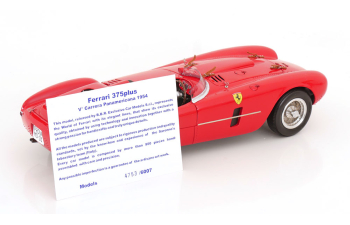 FERRARI 375 Plus Street (1954), red