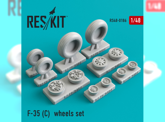 Колеса F-35C Lightning II wheels set