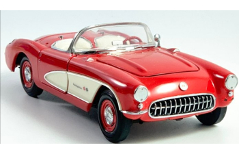 CHEVROLET Corvette Convertible, Red (1957)