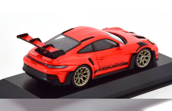 PORSCHE 911 (992) GT3 RS (2023), light red-black