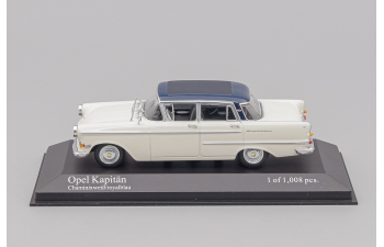 OPEL Kapitan 1959, white / blue