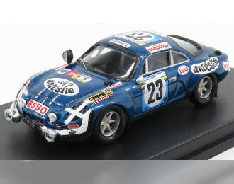 RENAULT A110 Alpine №23 Rally Safari (1975) B.Neyret - J.Terramorsi, Blue Met