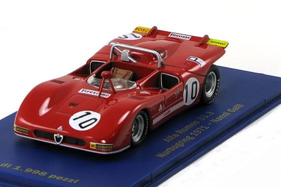 ALFA ROMEO 33.3 №10 Nuerburgring, Galli (1971)