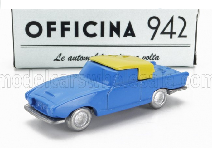 FIAT 1200 Coupe Carrozzeria Ghia (1958), Blue Cream