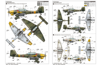 Сборная модель Самолёт Ju-87B-2 Stuka