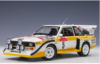 Audi Quattro S1 #5 Rally San Remo 1985 Победитель W. Röhrl/C. Geistdörfer