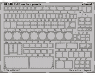 Фототравление E-2C surface panels    KIN