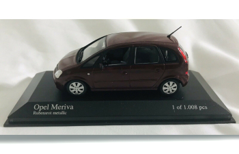 Opel Meriva A бордовый