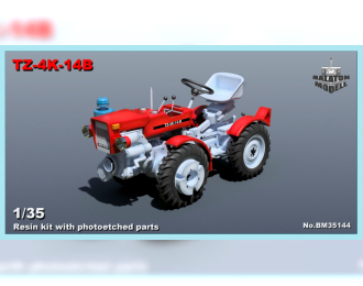 Сборная модель ТЗ-4К-14Б Трактор / TZ-4K tractor (BCC)