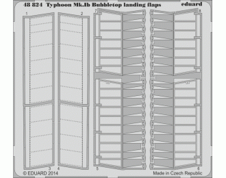 Фототравление для Typhoon Mk.Ib Bubbletop landing flaps