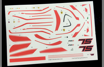 Декаль FXXK Racing Decal NO.75