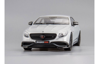 Mercedes-Benz S-Class S63 850 Brabus 6.0 Biturbo Coupe (850 CV) 2015 (silver)