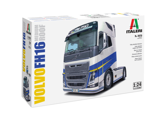 Сборная модель VOLVO Fh16 750 Tractor Truck 2-assi 2021
