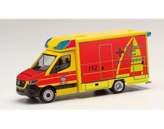 MERCEDES-BENZ Sprinter Fahrtec DRK Juist, yellow / red