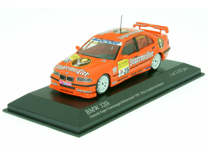 BMW 320i (E36) – PRINZ LEOPOLD VON BAYERN – TEAM ISERT ‚JÄGERMEISTER‘ – STW 1998