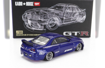 NISSAN Skyline Gt-r (r33) Kaido Works Coupe (2007), Blue