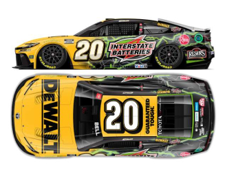 Toyota Camry #20 Christopher Bell *DEWALT/Interstate Batteries* yellow/black 2026