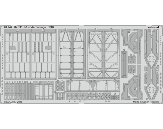 Фототравление для модели He 111H-3 undercarriage