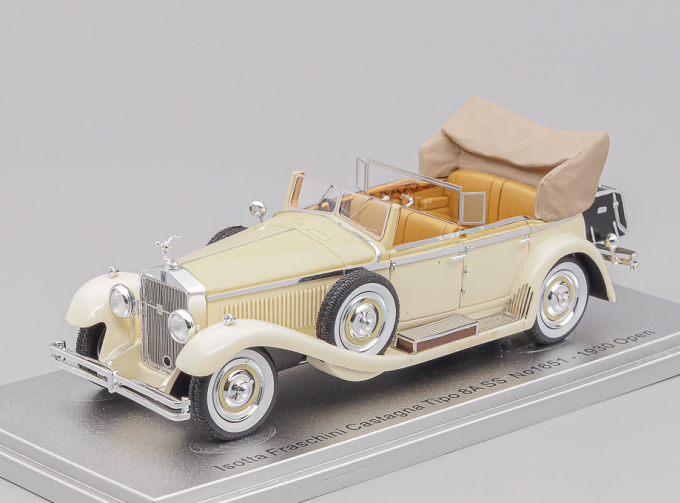 ISOTTA FRASCHINI Tipo 8a Ss Castagna Ch.1651 Cabriolet Open (1930), beige