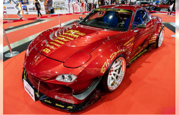 Аэродинамический обвес BN sports BLS для MAZDA RX-7 (Tamiya)