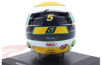 MINI HELMET Gabriel Bortoleto №5 Kick Sauber F1 Team formula 1 Australia GP (2025)