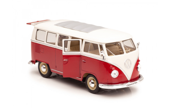 VOLKSWAGEN T1 Bus (1962), красный с белым