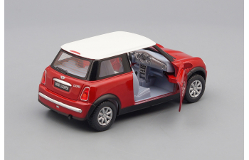 MINI Cooper S, cherry / white