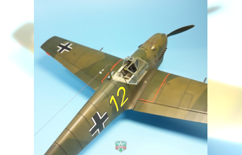 Сборная модель Немецкий истребитель Messerschmitt Bf-109C-3