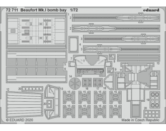 Фототравление для Beaufort Mk. I бомболюк