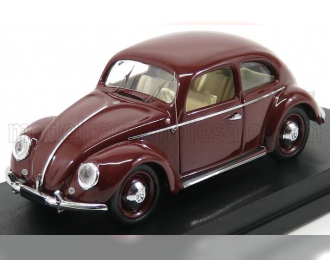 VOLKSWAGEN Maggiolino Beetle 1200 De Luxe (1953), Bordeaux