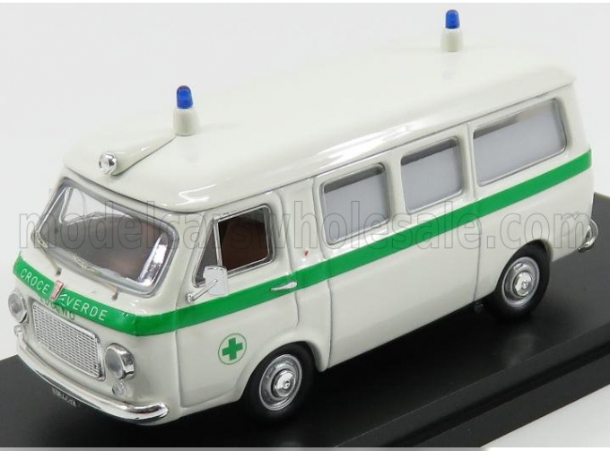 FIAT 238 Ambulanza Croce Verde Lugano - Svizzera, White Green