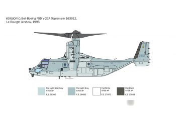 Сборная модель конвертоплан V-22 ОСПРЕЙ