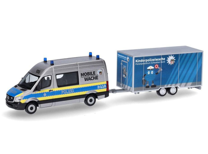 MERCEDES-BENZ Sprinter Polizei с прицепом