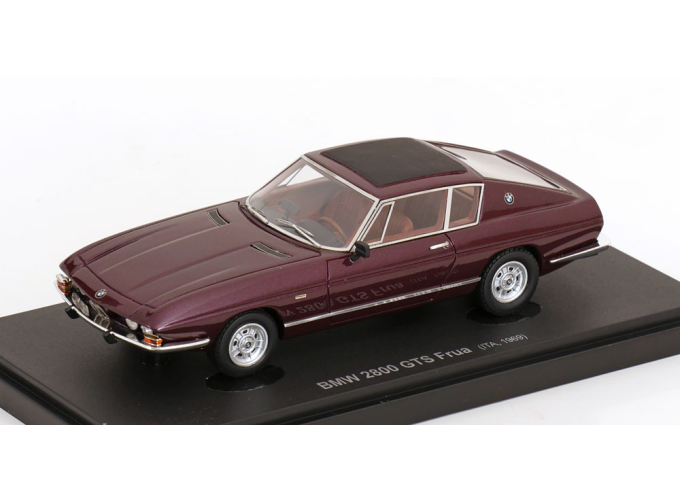 BMW 2800 GTS Frua (Germany / Italy 1969), dark red