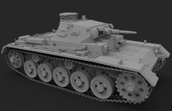 Сборная модель Panzerkampfwagen III Ausf. A (Sd Kfz 141)