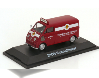 DKW Schnellaster Verkehrs-Hilfsdienst, red white