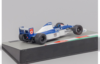 TYRRELL F1 018 Ford #3 Season (1990) Satoru Nakajima, Blue White