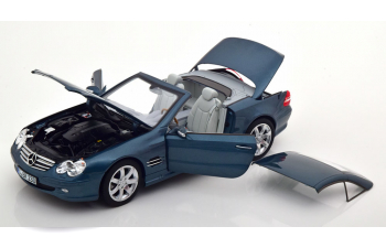 MERCEDES-BENZ SL 500 R230 Convertible (2001-2006), bluemetallic