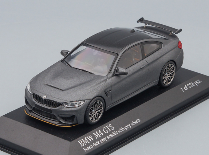 BMW M4 GTS 2016 Matt grey, grey wheels