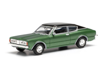 FORD Taunus (TC '71) 1600 Coupé, darkgreenmetallic / flatblack