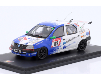 DACIA Logan Team Swiftwing.de №118 24h Nurburgring (2022) J.Bussmann - O.Kriese - M.Lachmayer - Y.Lachmayer, White Blue
