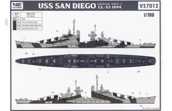 Сборная модель San Diego Cruiser