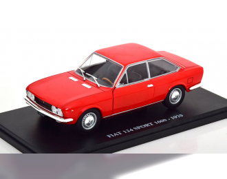 FIAT 124 Sport 1600 (1970), red