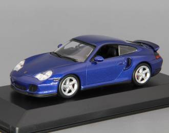 PORSCHE 911 Turbo 996 (1999), blue mettalic