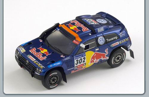 VOIKSWAGEN Race Touareg 3 n.302 N.Al Attiyah победитель Dakar (2011), blue