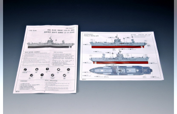 Сборная модель Американский Командный корабль USS BLUE RIDGE LCC-19 (2004г.)