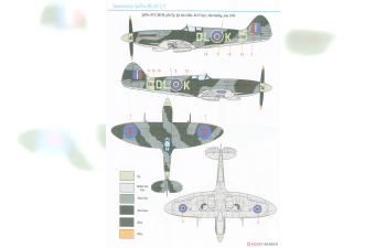 Сборная модель Spitfire Mk.XIV E/C