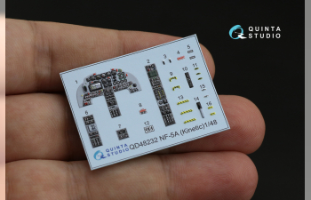 3D Декаль интерьера кабины NF-5A (Kinetic)